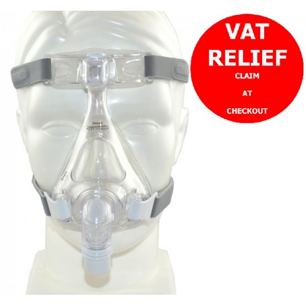 Philips Respironics Amara™ Full Face Mask & Headgear with RS Version